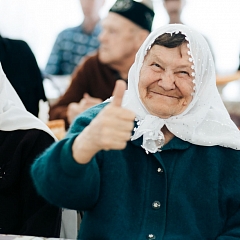 Посещение дома престарелых